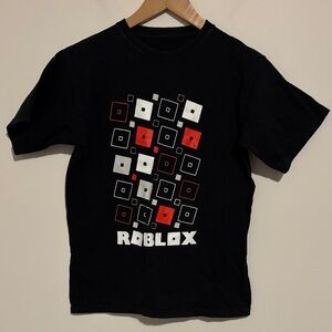 Roblox Black Graphic T-Shirt